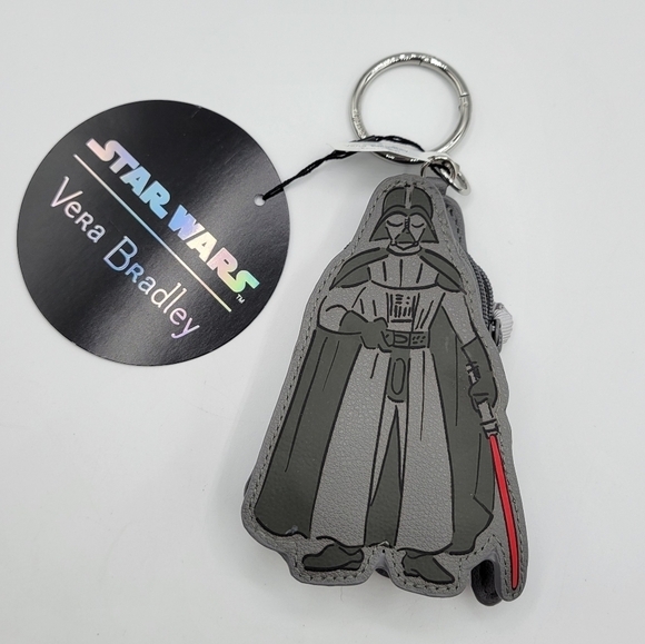 Vera Bradley Star Wars Darth Vader Bag Charm Coin Far Far Away Light Vs Dark - Picture 1 of 6